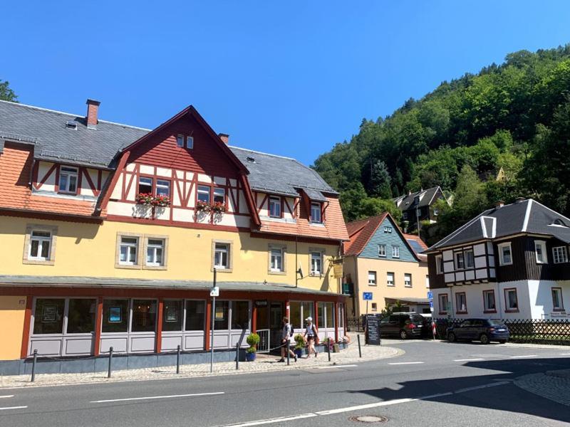 Pension Grenzeck Bad Schandau Exterior foto
